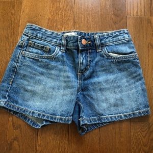 girls jean shorts